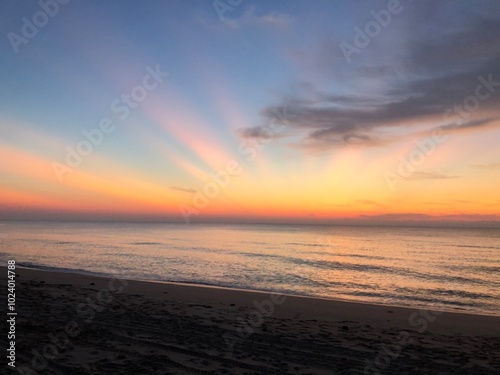 Serene Beach Sunrise