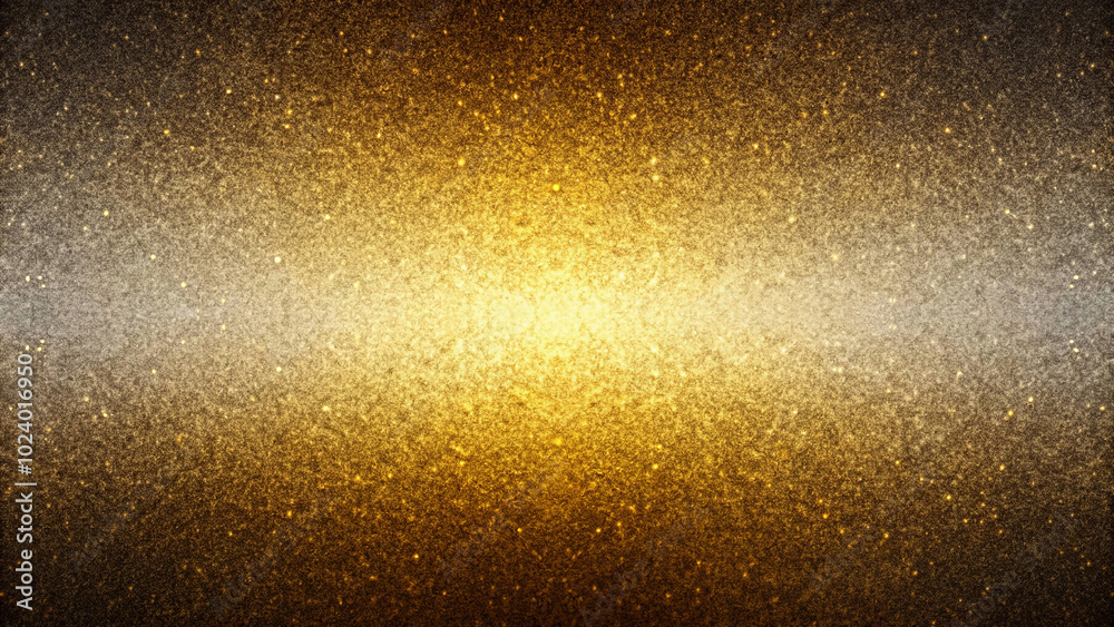 Abstract shimmering sea of gold dust spans across the canvas, creating a luxurious and rich texture galaxy of gold flecks, densely clustered at the center, fading into darkness Abstract shimmering sea of gold dust spans across the canvas, creating a luxurious and rich texture galaxy of gold flecks, densely clustered at the center, fading into darkness