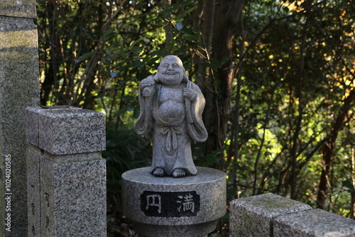 愛知県犬山市の寂光院。布袋尊。