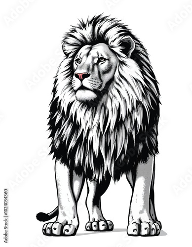 lion vector illustration