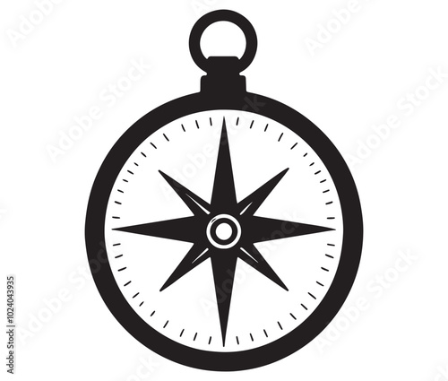 Free Download Vector compass icon, Compass simple icon, Compass design - GFXLoad