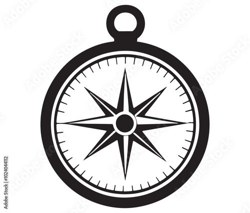 Free Download Vector compass icon, Compass simple icon, Compass design - GFXLoad