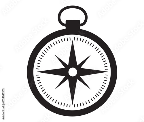 Free Download Vector compass icon, Compass simple icon, Compass design - GFXLoad