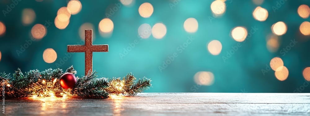 custom made wallpaper toronto digitalA Christmas cross and holiday decorations displayed in a company???s training room.