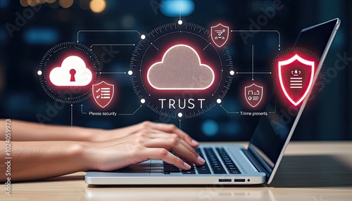 Zero Trust Security, cybersecurity, network security, data protection, identity verification, access control, least privilege, threat detection, remote access security, multi-factor authentication, en