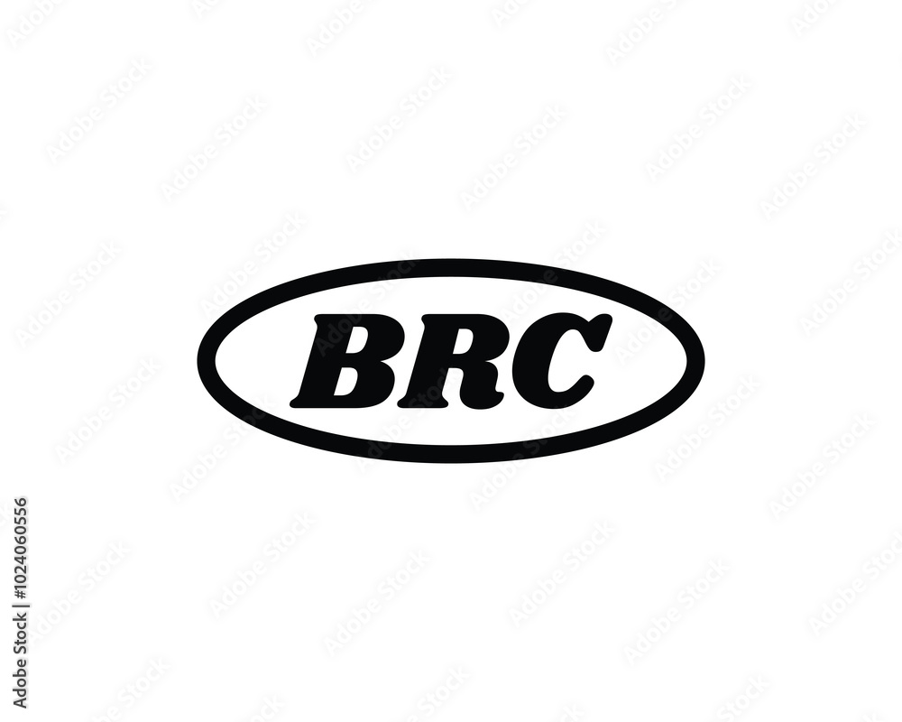 BRC logo design vector template. BRC BRC logo design vector template. BRC
