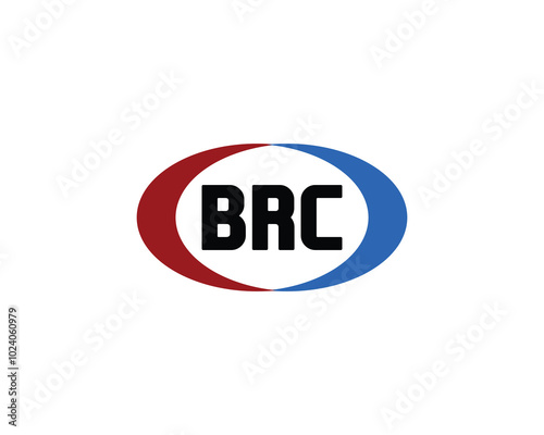 BRC logo design vector template. BRC