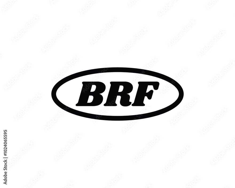 BRF logo design vector template. BRF BRF logo design vector template. BRF