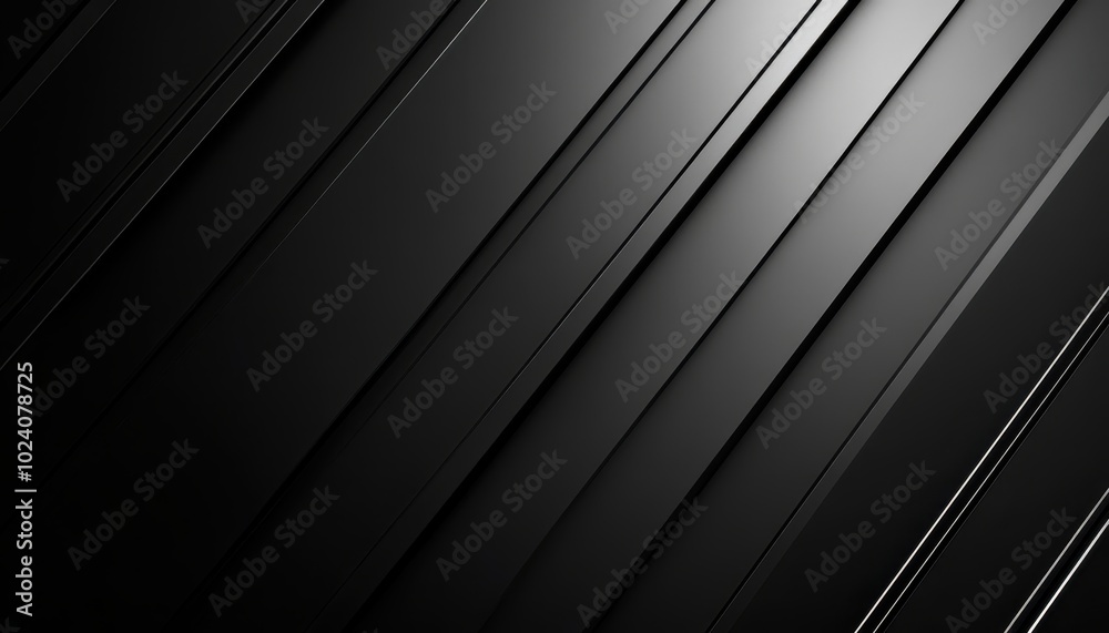 Obraz premium Abstract Black and White Diagonal Lines Background