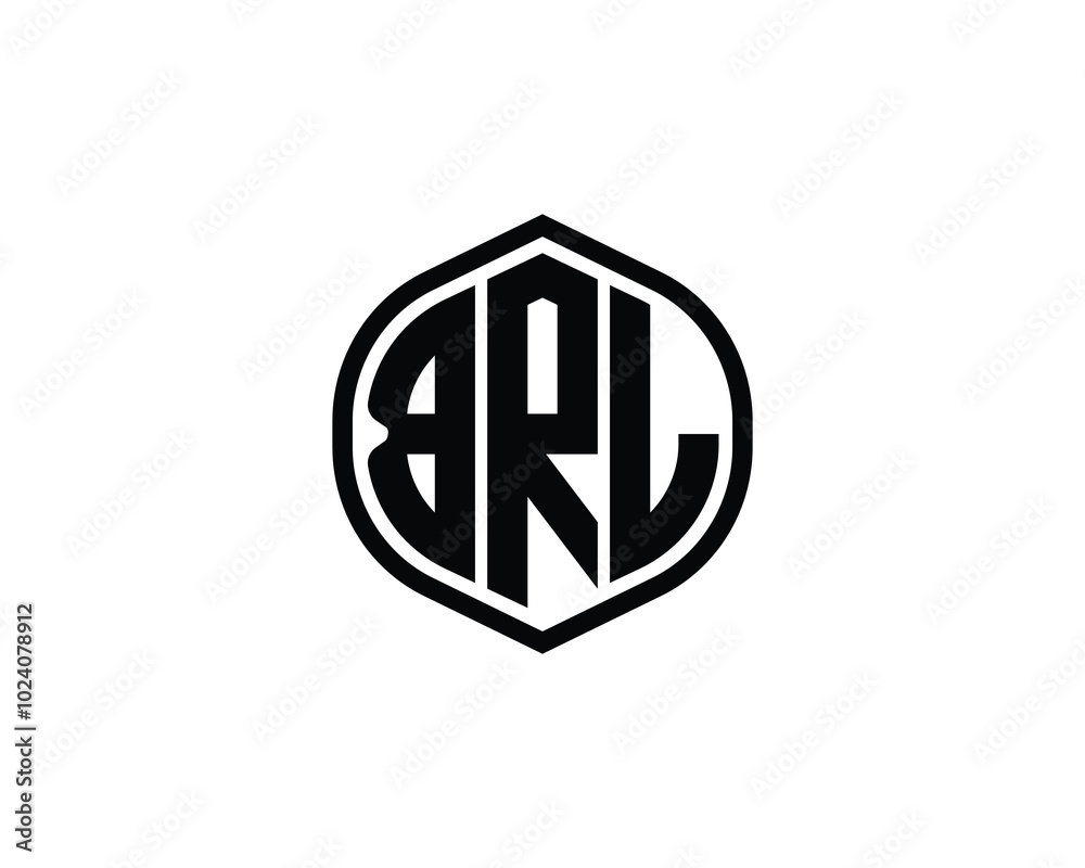 BRL logo design vector template. BRL BRL logo design vector template. BRL