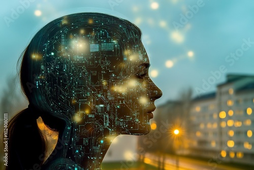 Aidriven real estate investment platforms of future where artificial intelligence analyzes market trends and recommends highreturn opportunities to investors photo