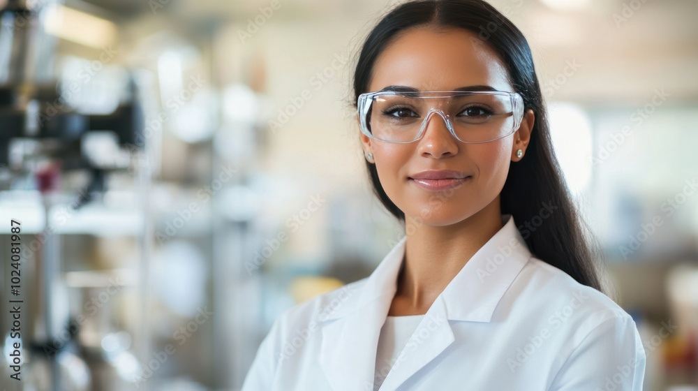 female specialist in a professional setting, wearing a white lab coat and safety glasses, female specialist in a professional setting, wearing a white lab coat and safety glasses,