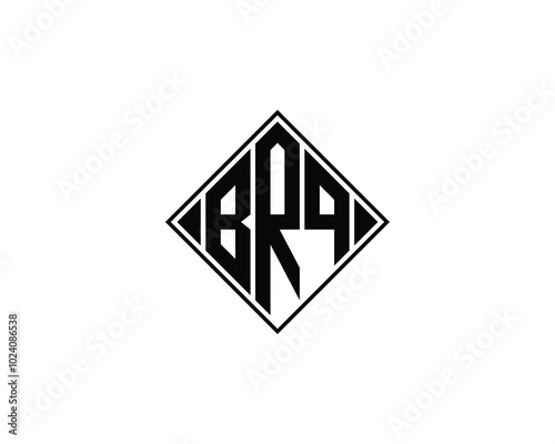 BRQ logo design vector template. BRQ