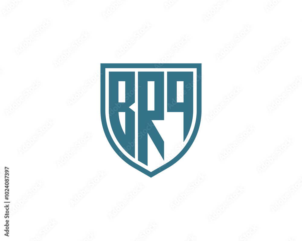 BRQ logo design vector template. BRQ