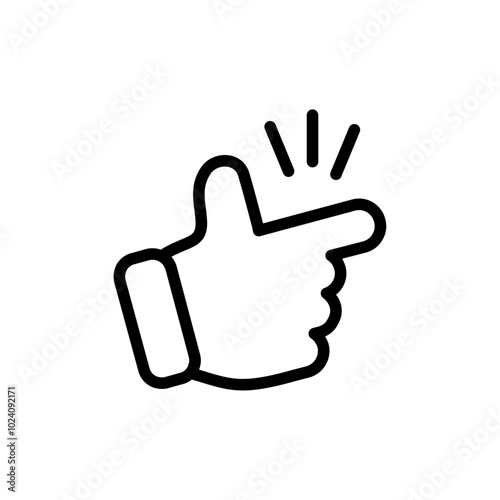 Easy icon Outline vector for web ui