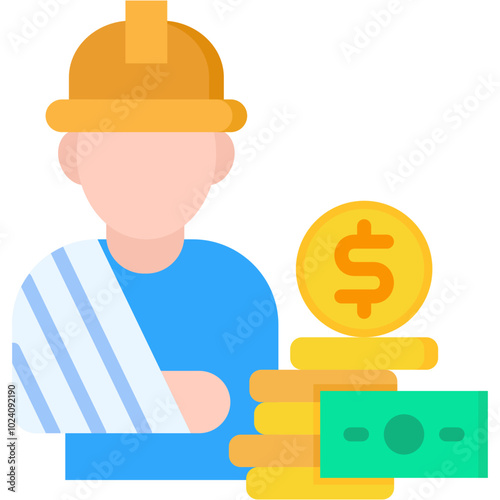 Worker Compensation Icon photo