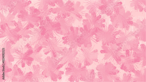 Abstract pink watercolor background.Hand painted watercolor. vector