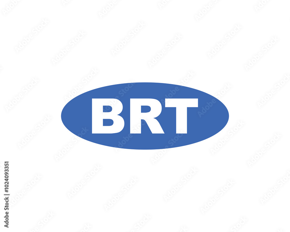 BRT Logo design vector template. BRT BRT Logo design vector template. BRT