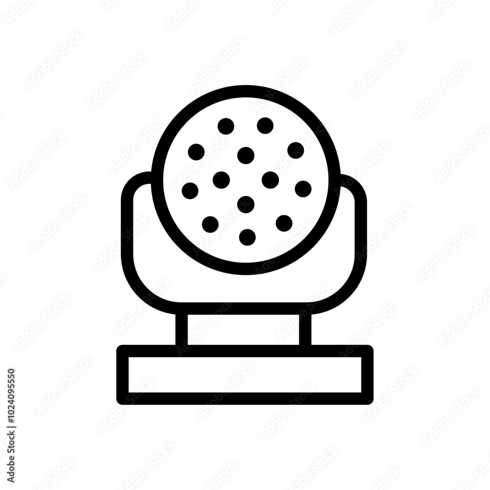laser lamp icon Outline vector for web ui laser lamp icon Outline vector for web ui