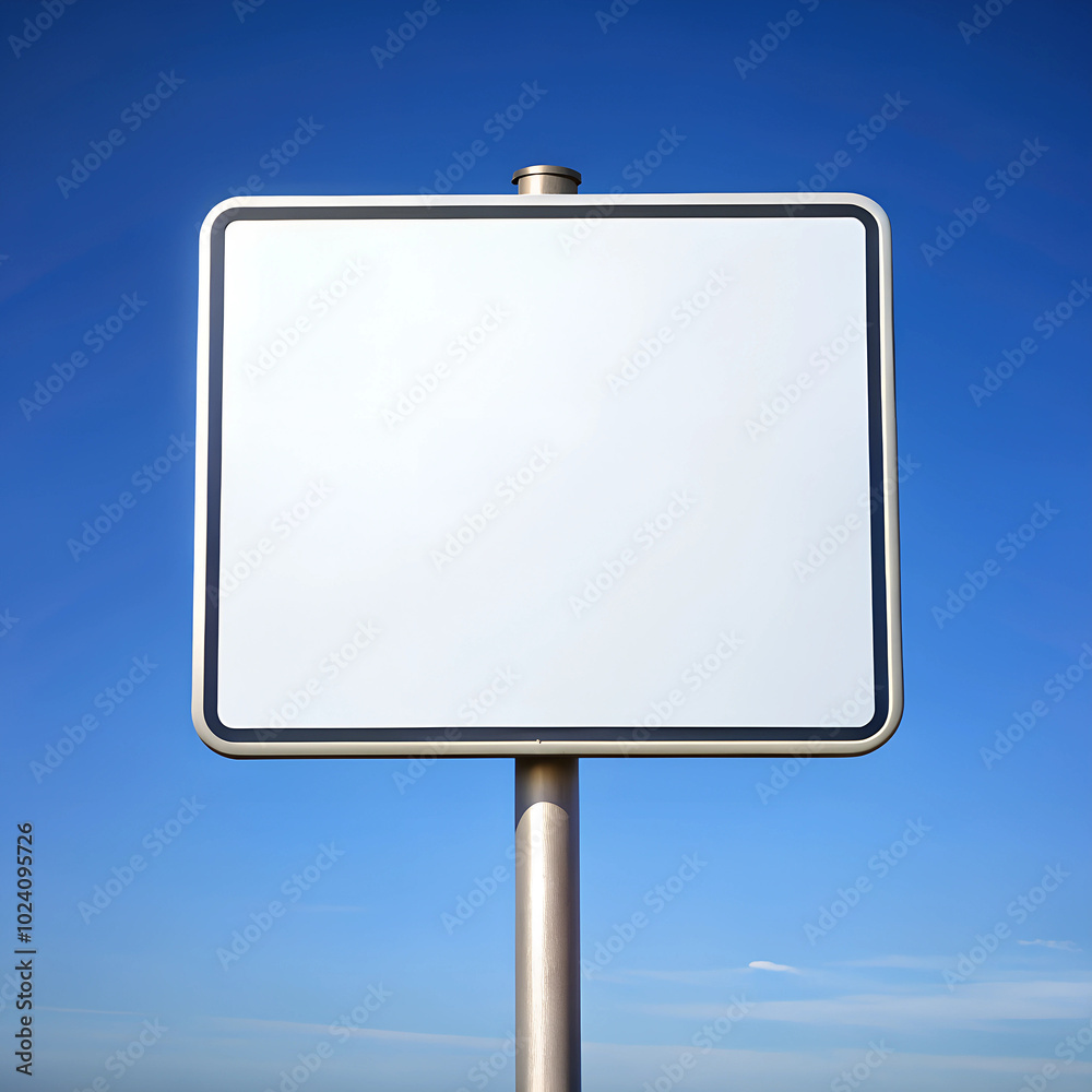 blank billboard on blue sky blank billboard on blue sky