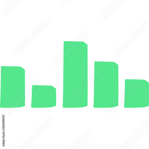  Business infographics icons with different diagram vector illustration. Abstract data visualization, marketing charts and graphs. Business statistics, planning and analytics, forecasting growth rates