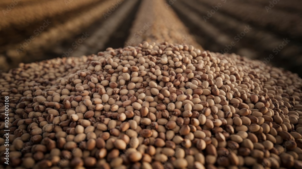 Field Harvested Soybean Seeds, A Closer Look at Nature’s Protein-Rich Crop Field Harvested Soybean Seeds, A Closer Look at Nature’s Protein-Rich Crop
