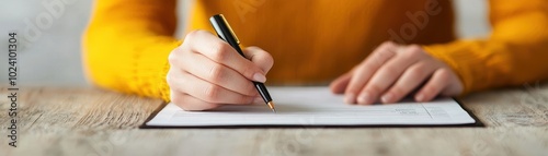 Simplified expense tracking sheet in a digital format, photography, long shot.