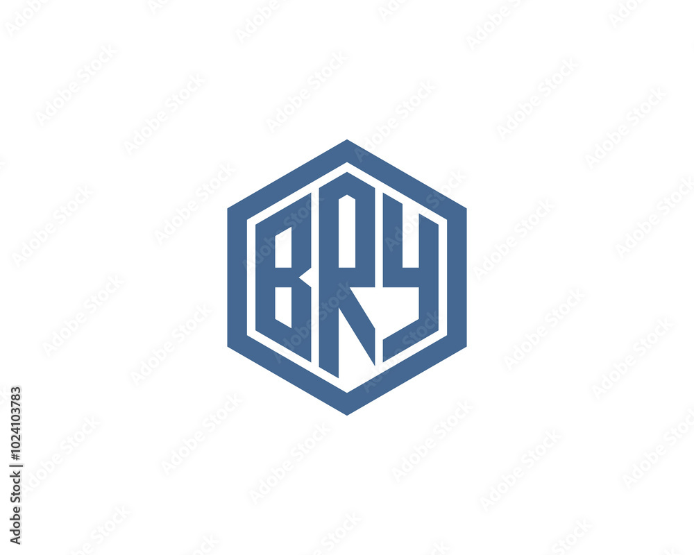 BRY logo design vector template. BRY BRY logo design vector template. BRY