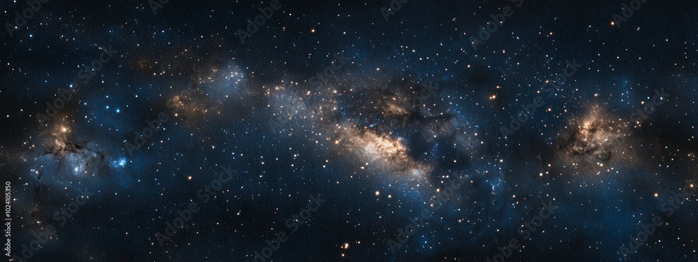 Vast expanse of stars and galaxies in the deep universe Vast expanse of stars and galaxies in the deep universe