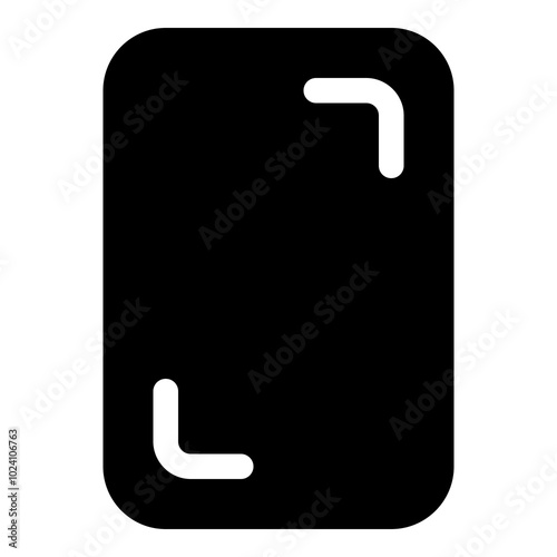 Screen resolution icon for display and graphics photo