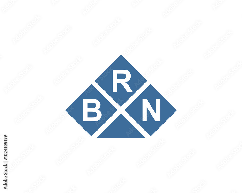BRN logo design vector template. BRN BRN logo design vector template. BRN