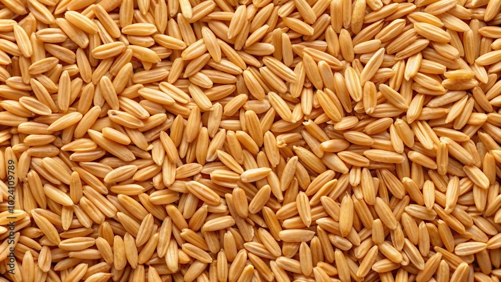 Japanese short grain brown rice husks background texture Low Angle Japanese short grain brown rice husks background texture Low Angle