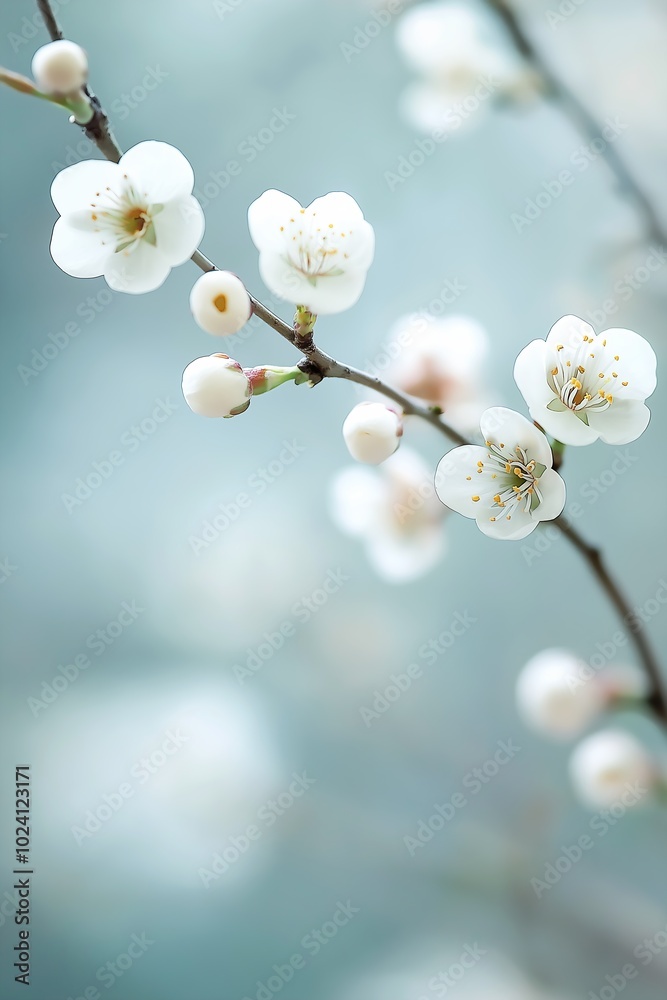 white flower branch blue background transparent plum blossom warm illumination radiate connection princess nature floral aesthetics happy banner zen white flower branch blue background transparent plum blossom warm illumination radiate connection princess nature floral aesthetics happy banner zen