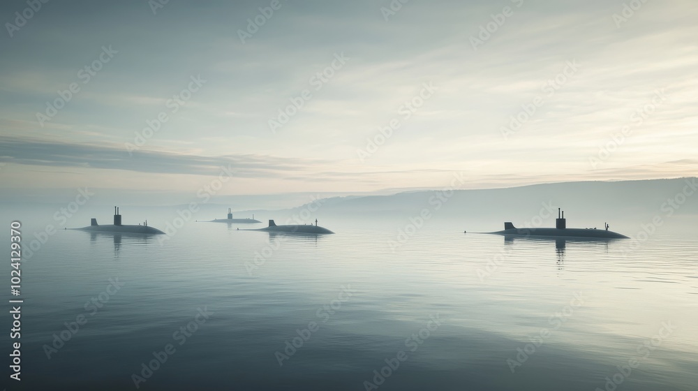Minimalist background of Navy Military Day: A digital concept blending camouflage, airforce icons, and navy ships on a sea of blue, symbolizing military power.





