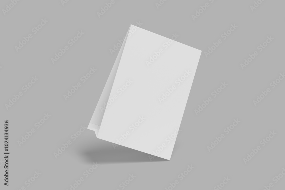 3D illustration Table Tent Mockups Blank 3D illustration Table Tent Mockups Blank