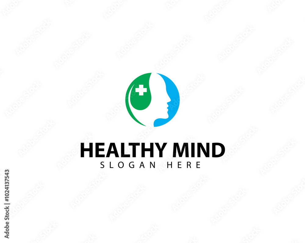 Healthy Mind Logo Design Creative Modern Hand Nature Hand Symbol Vector Concept. Healthy Mind Logo Design Creative Modern Hand Nature Hand Symbol Vector Concept.