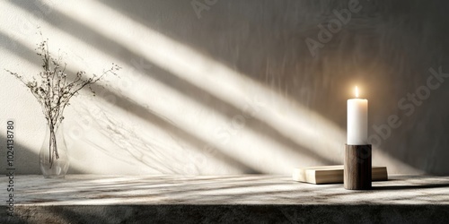 Engaging in meaningful rituals in the context of Christian observance.