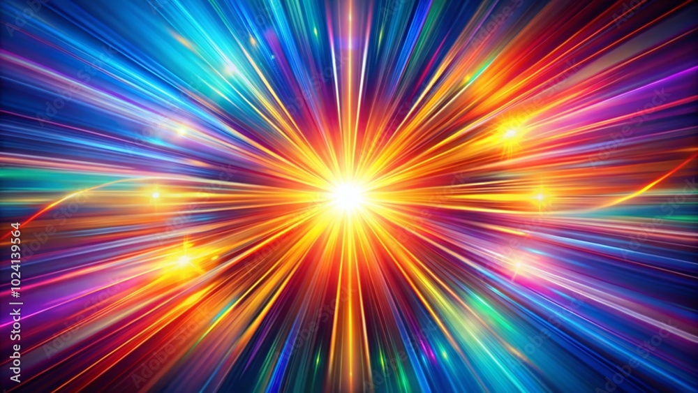 Radiant abstract sunburst design featuring iridescent glimmers, perfect for contemporary art and vivid backgrounds, Radiant abstract sunburst design featuring iridescent glimmers, perfect for contemporary art and vivid backgrounds,