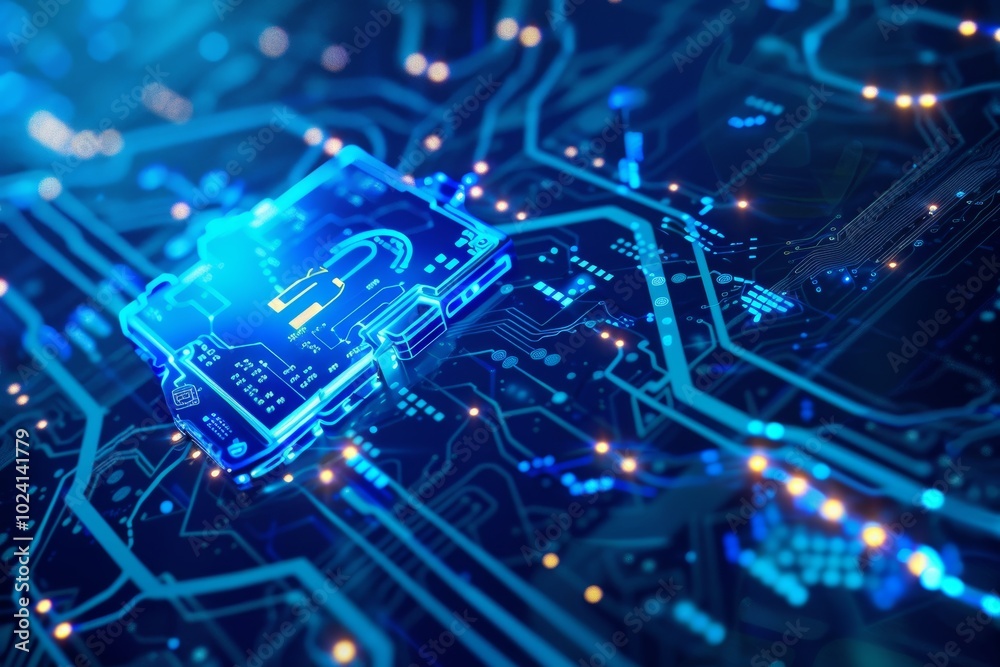 Bright background with abstract cyber security themes. Bright background with abstract cyber security themes.