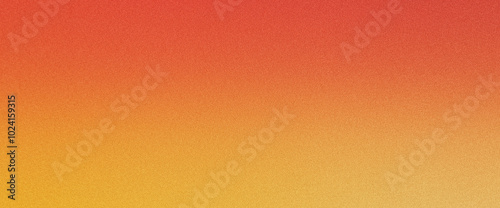 Grainy Gradient Abstract Noise Texture Background for Modern Art Prints, Website Banners, and Creative Projects in Warm Burnt Orange and Golden Yellow Shades