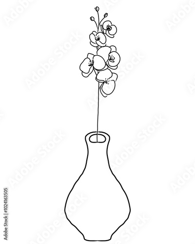 Line art plants in vases, drawn with minimalist strokes and a calm aesthetic. Each artwork captures the simple beauty of nature — clean lines, gentle curves, and balanced composition that reflect peac