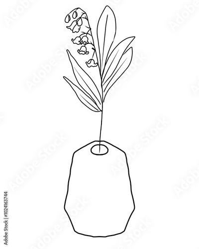 Line art plants in vases, drawn with minimalist strokes and a calm aesthetic. Each artwork captures the simple beauty of nature — clean lines, gentle curves, and balanced composition that reflect peac