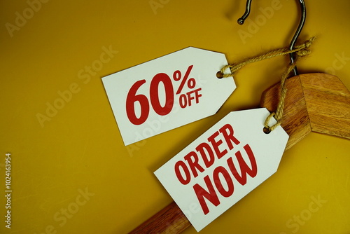 Order Now and Sale 60% photo