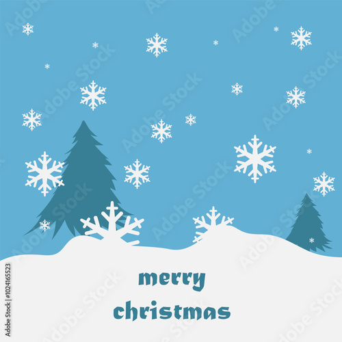 Merry christmas stock vector illustration