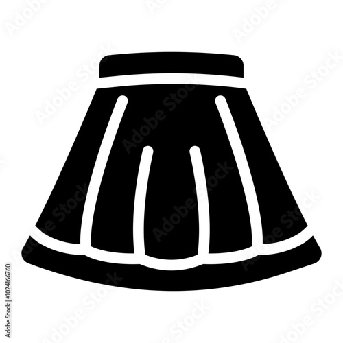 skirt Solid icon