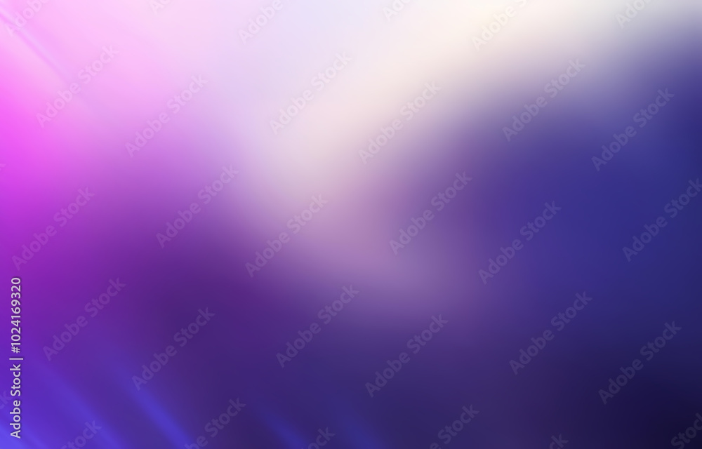 Fototapeta premium Abstract background with soft, blended colors. The background is a gradient transitioning from a light purple to a deep blue.