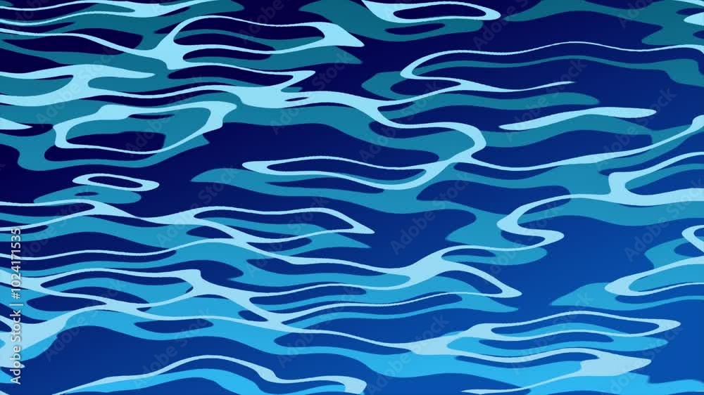 cartoon water background. cartoon water background.