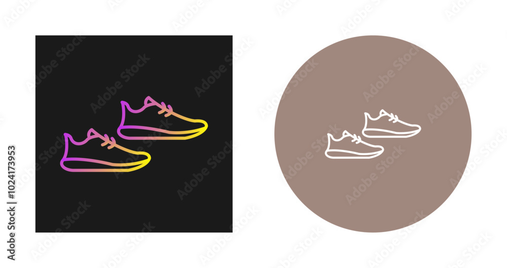Shoes Vector Icon Shoes Vector Icon