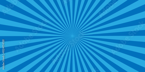 Vector repeat sunburst stripe retro pop starburst and sunburst radiating, sun light, circuses, stripe background design factal circle texture background.	
