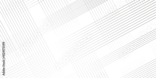 Vector gradient gray line abstract pattern monochrome striped fabric texture, minimal background. Abstract background wave line elegant white striped diagonal line technology concept web texture.